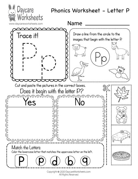 Letter Sounds P Preschool Letter Worksheet Letter P Worksheets Preschool - Letter P Worksheets Preschool