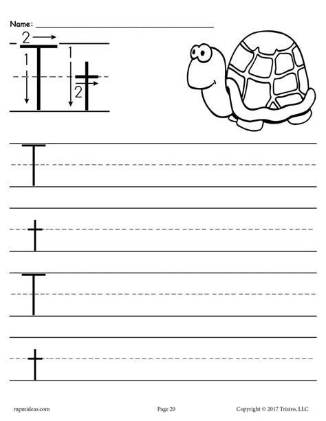 Letter T Handwriting Worksheets Ergarten For Preschoolers Letter T Worksheets For Preschool - Letter T Worksheets For Preschool