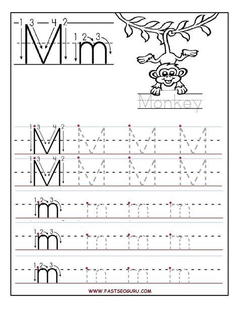 Letter T Tracing Page   Letter M Tracing Page Alphabetworksheetsfree Com - Letter T Tracing Page