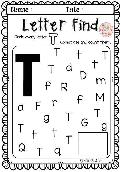 Letter T Words Recognition Worksheet All Kids Network Kindergarten Words That Start With T - Kindergarten Words That Start With T