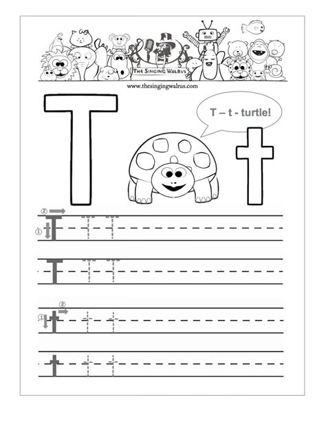 Letter T Worksheets Amp Free Printables Education Com T Worksheet For Kindergarten  - T Worksheet For Kindergarten\