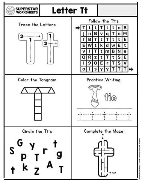 Letter T Worksheets Superstar Worksheets Letter T Tracing Worksheets Preschool - Letter T Tracing Worksheets Preschool