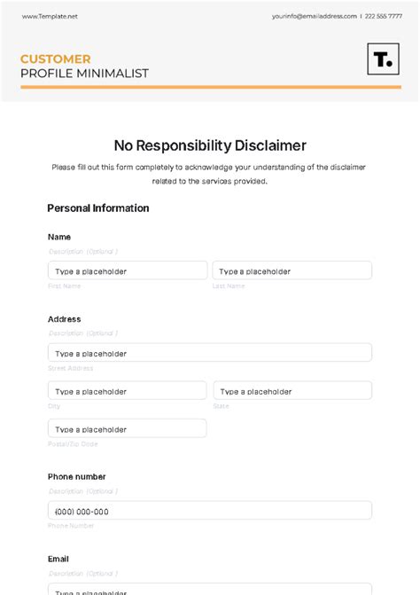 Letter Template Customer Not Responsible For Damages