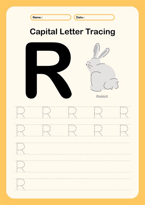 Letter Tracing Worksheets