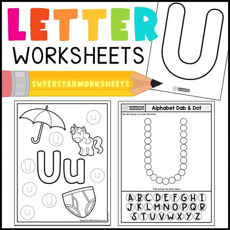Letter U Worksheets 4 Fun Pdf Printables For Letter U Preschool Worksheets - Letter U Preschool Worksheets