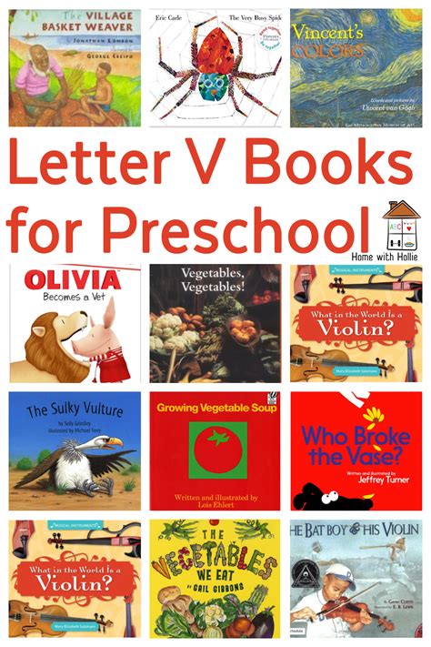 Letter V Books For Preschool Home With Hollie Letter V Pictures For Preschool - Letter V Pictures For Preschool