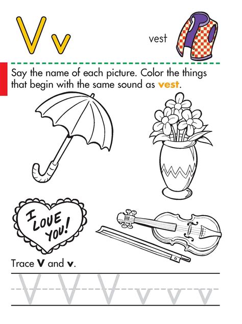Letter V Preschool Worksheets   Letter V Activities For Preschool Letter V Worksheets - Letter V Preschool Worksheets