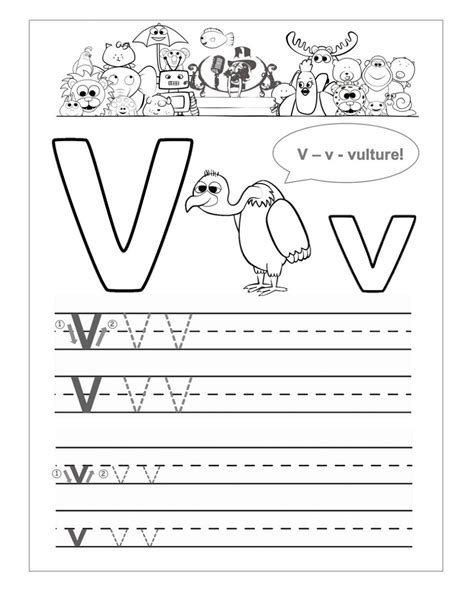Letter V Worksheets 4 Free Pdf Printables Letter V Preschool Worksheet - Letter V Preschool Worksheet