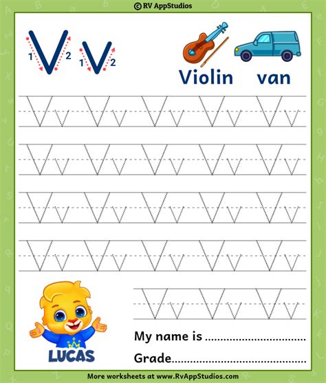 Letter Vv Worksheets Free Teaching Resources Tpt Letter Vv Worksheet - Letter Vv Worksheet