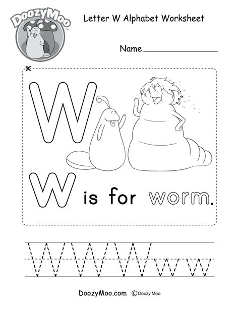 Letter W Kindergarten Worksheet   Letter W Activities Kidzone - Letter W Kindergarten Worksheet
