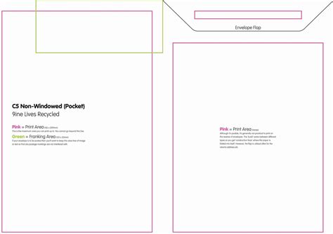 Letter Window Template