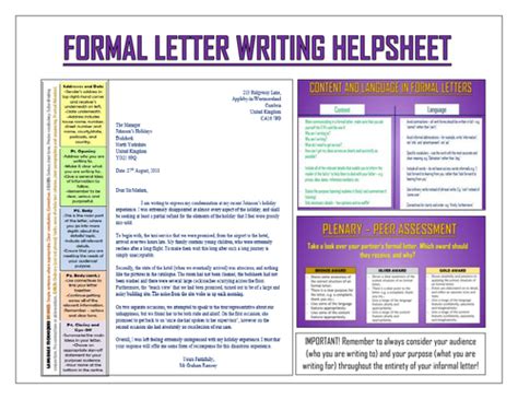 Letter Writing Teaching Resources Letter Writing Lesson - Letter Writing Lesson