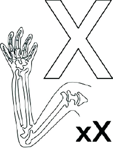 Letter X Coloring Pages At Getcolorings Com Free Letter X Coloring Page - Letter X Coloring Page