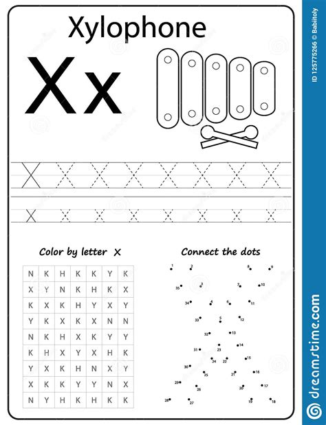 Letter X Worksheets Letter X Worksheets For Kindergarten - Letter X Worksheets For Kindergarten