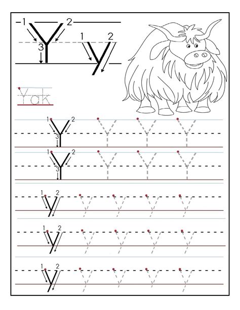 Letter Y Preschool Worksheets   Letter Y Worksheets Twisty Noodle - Letter Y Preschool Worksheets