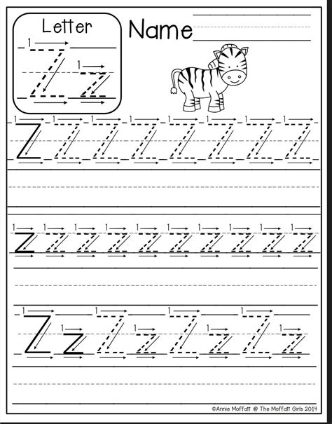 Letter Z Worksheets Amp Free Printables Education Com Letter Z Worksheets For Kindergarten - Letter Z Worksheets For Kindergarten