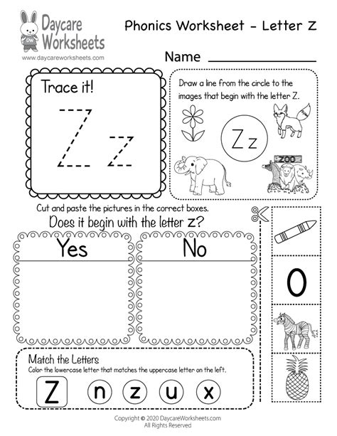 Letter Z Worksheets For Preschool A Comprehensive Guide Letter Z Worksheets Preschool - Letter Z Worksheets Preschool