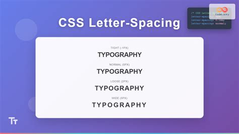 letter-spacing CSS-Tricks.