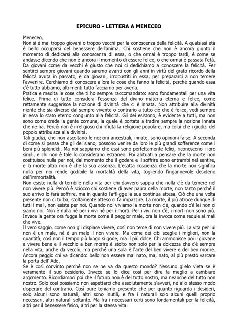 Lettera A Meneceo