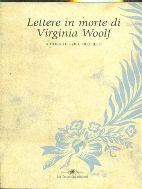 Full Download Lettere In Morte Di Virginia Woolf 
