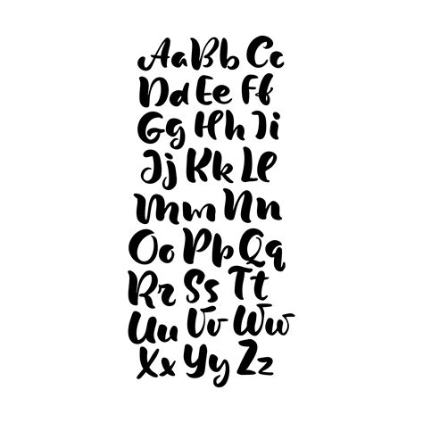 lettering font