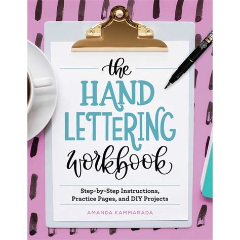lettering hand lettering workbook step by step gu