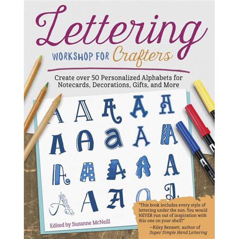 Lettering Workshop For Crafters Create Over 50 Personalized Alphabets For Notecards Decorations Gifts And More