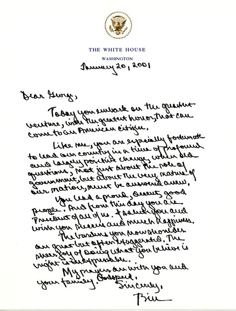 Letters From Presidents To Their Successors The Atlantic Writing To The President - Writing To The President