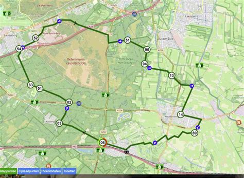 leusderheide fietsroute
