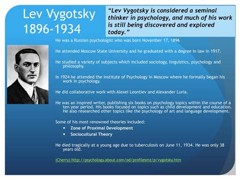 lev vygotsky educational philosophy