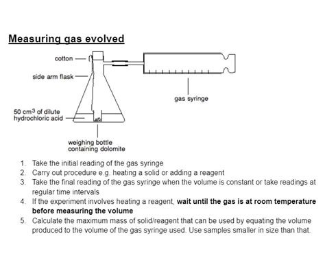Level Chemistry Paper 5 Practical Notes