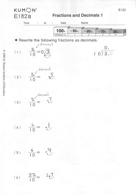Level G Kumon Math