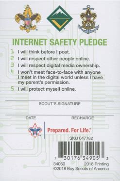 Level Ii Internet Safety Pledge Bsa