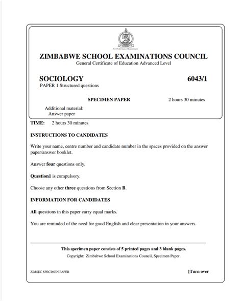 level past exam papers for business studies
