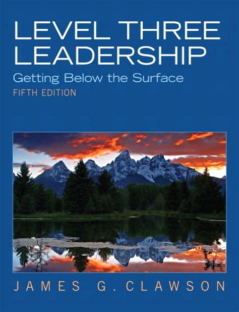 Level Three Leadership Getting Below The Surface