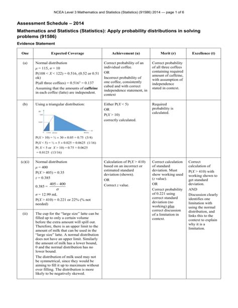 Read Level 3 Mathematics And Statistics Statistics 91584 2015 