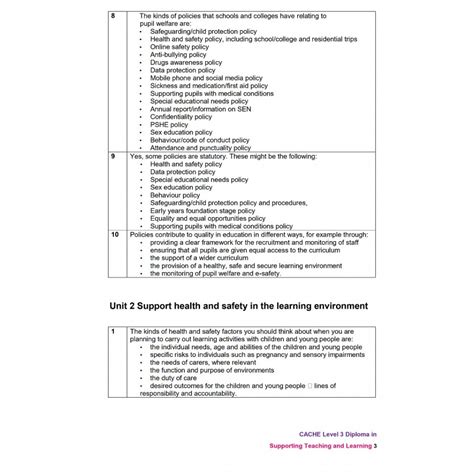 Full Download Level 3 Unit 24 Support Learners With Cognition And 
