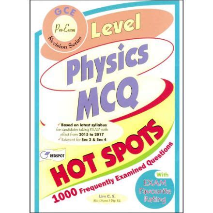 Read Online Level Redspot Physics Mcq 