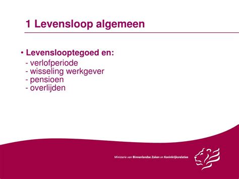 levenslooptegoed