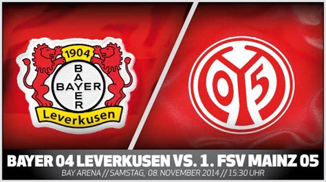 LEVERKUSEN VS MAINZ 05：Bayer Leverkusen vs FSV Mainz 05 - Football Ticket Net