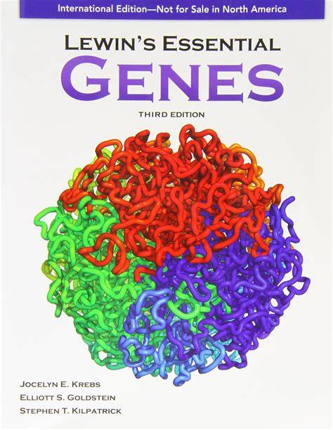 lewin essential genes 3rd edition