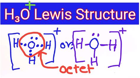 Lewis Dot Structure For H3o