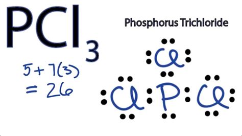 Lewis Structure Of Pcl3