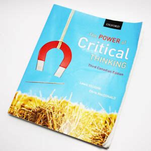 Read Online Lewis Vaughn The Power Of Critical Thinking 3Rd Edition 