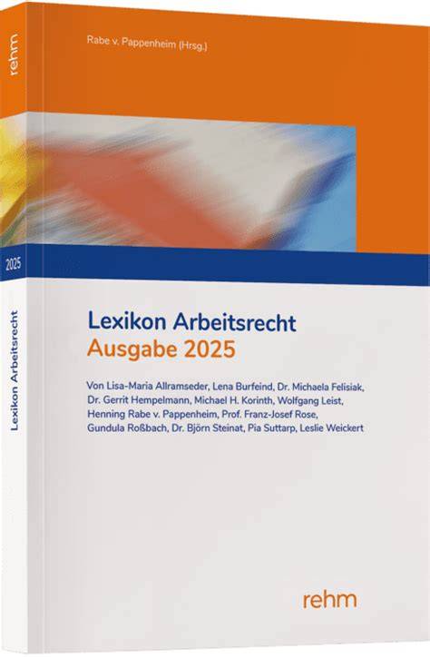 lexikon arbeitsrecht 2014