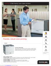 Lexmark C792de Manual
