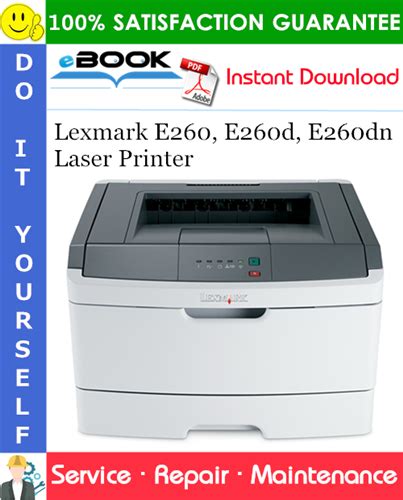 Read Online Lexmark E260 Troubleshooting Guide 