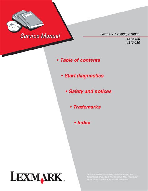 Full Download Lexmark E260D Manual File Type Pdf 