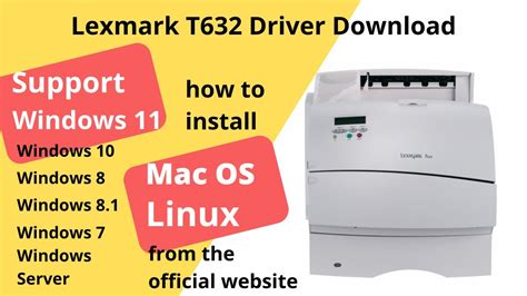 Read Lexmark T632 User Guide 