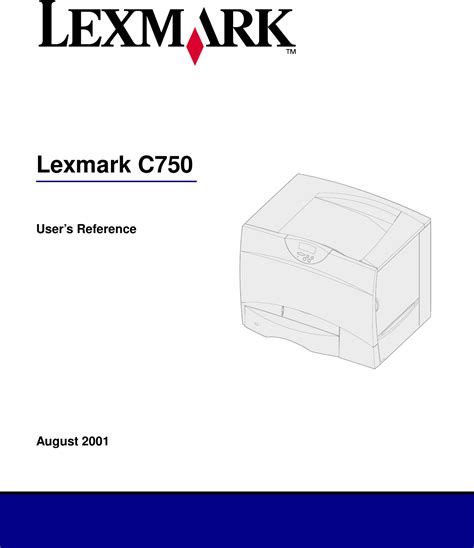 Read Lexmark User Guide 